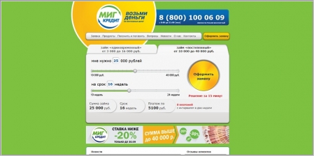Кредит от МигКредит доступен в Новосибирске и области, Омске и области