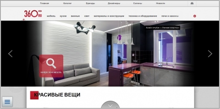 360.ru - каталог мебели и предметов интерьера