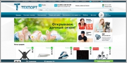 Techport.ru - интернет-магазин бытовой техники